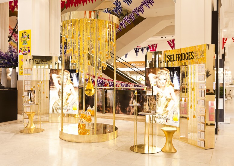 Pop up shop in Selfridges 