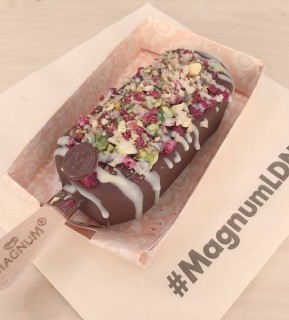 Magnum ice cream from pop up shop