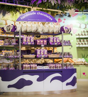 Cadbury world stand