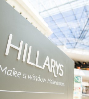 Hillarys branded space at the bullring