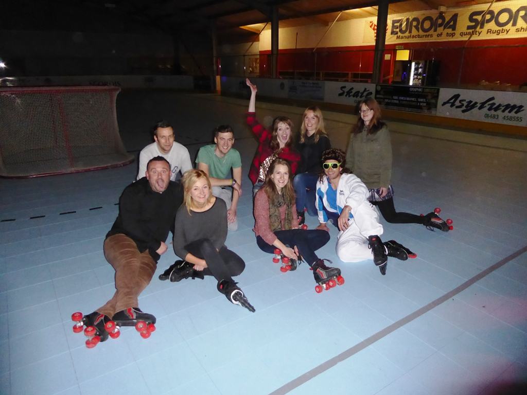 D4R Roller Disco night out!
