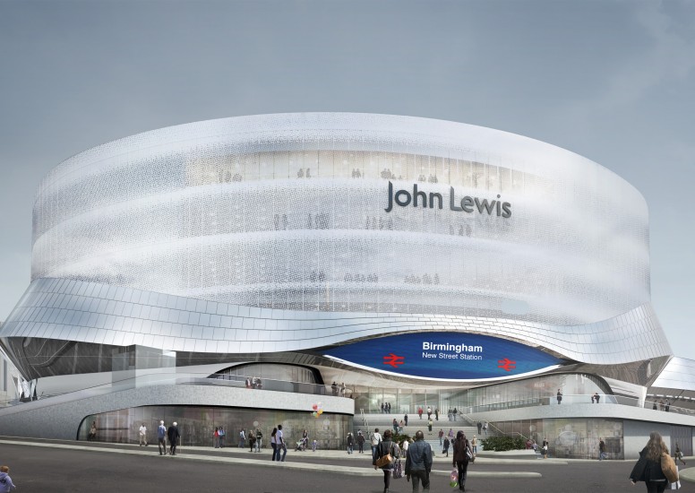 Birmingham new street station concept design