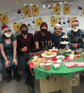 D4R team celebrating christmas 