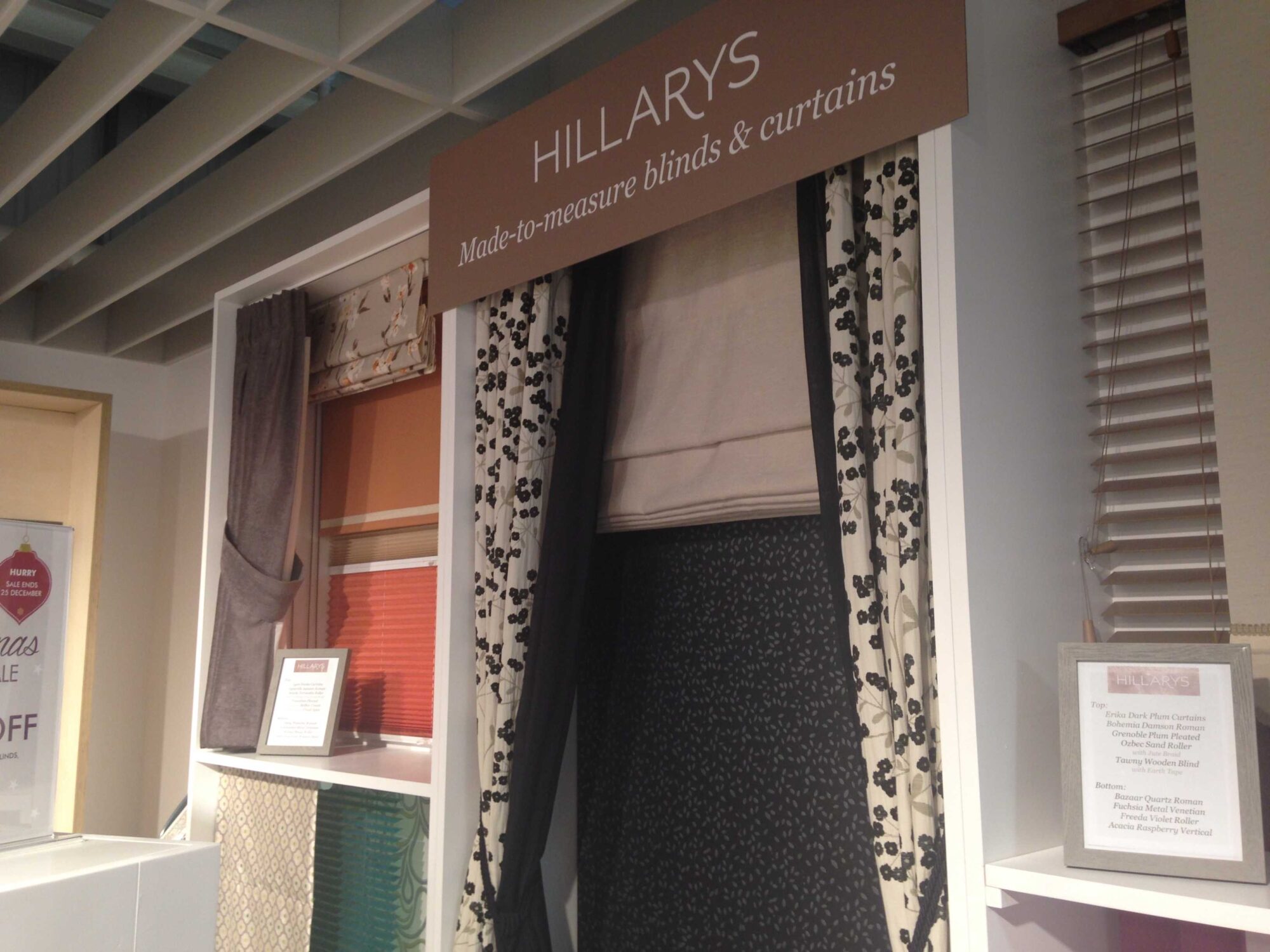 New collaboration between Homebase and Hillarys