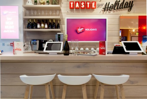 virgin holiday store bar