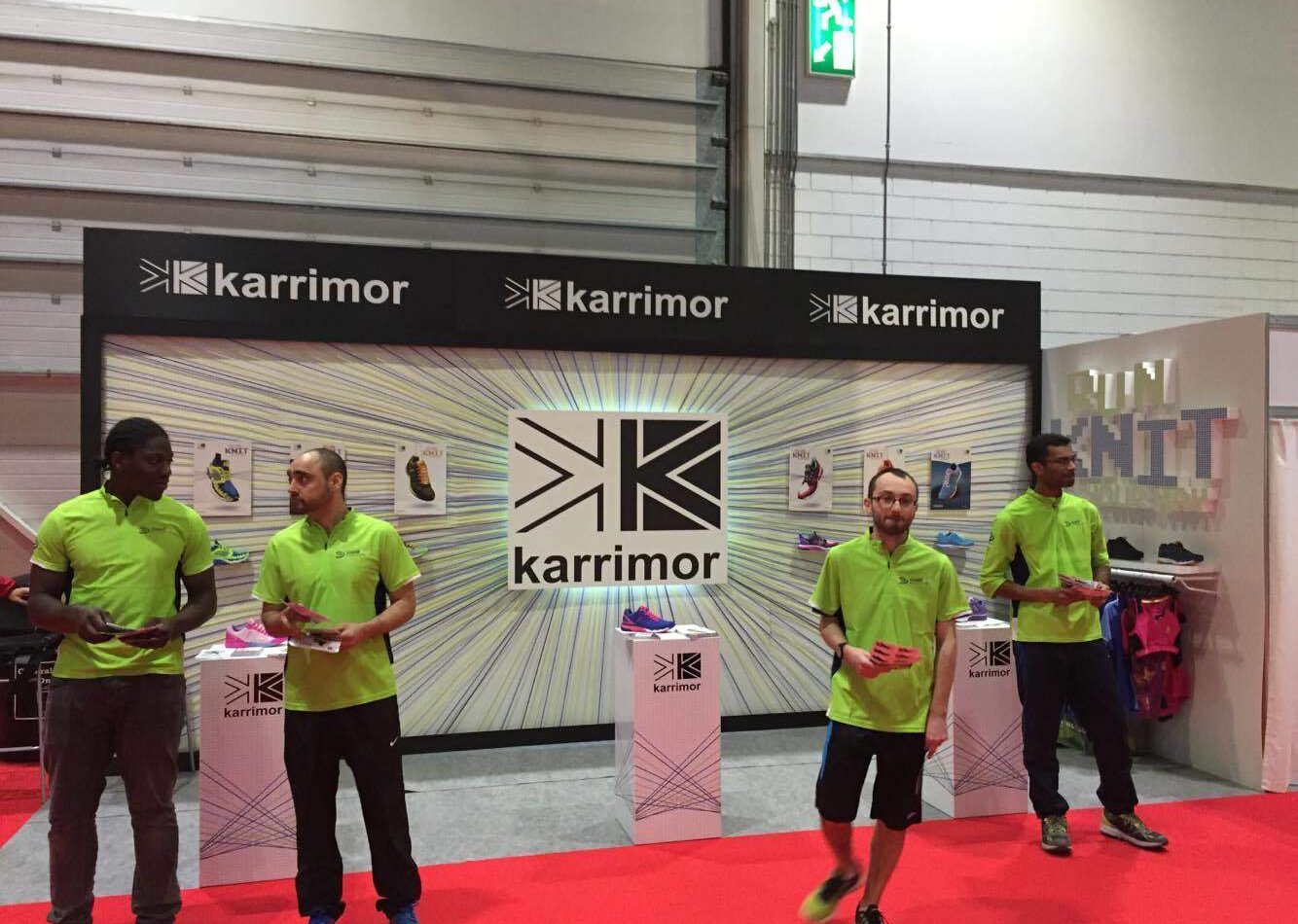 Karrimor at the Virign Money London Marathon Expo