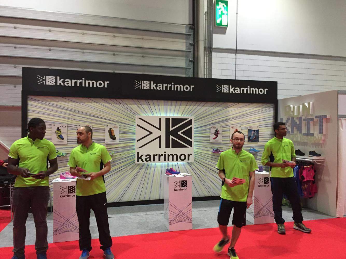 Karrimor at the Virign Money London Marathon Expo