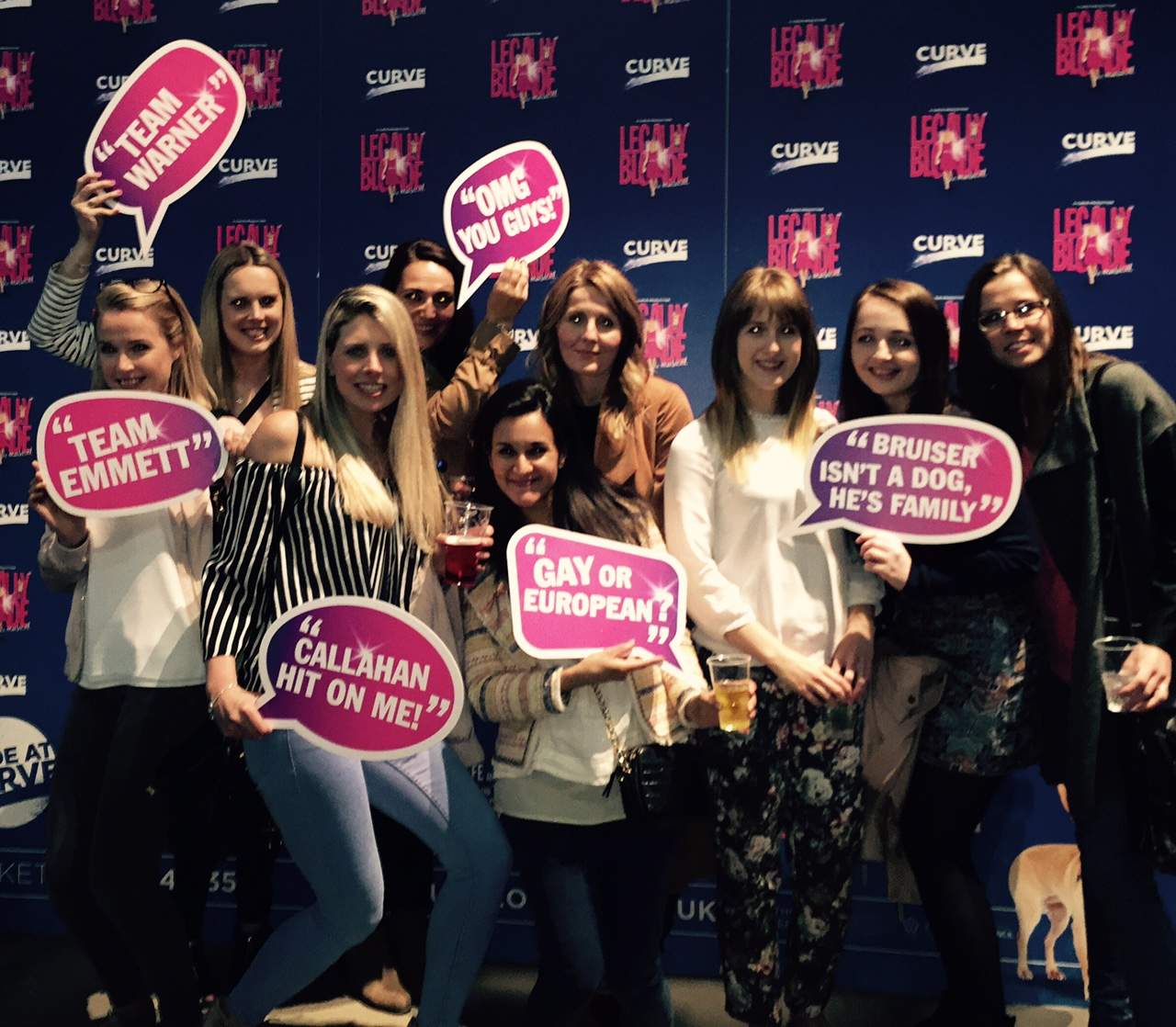 D4R girl’s day out to see Legally Blonde