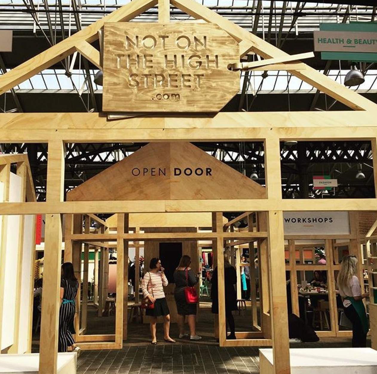 Notonthehighstreet.com pop-up shop experience