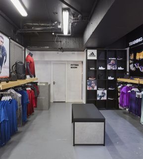 Adidas pop up store old street