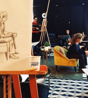 made presents life drawing