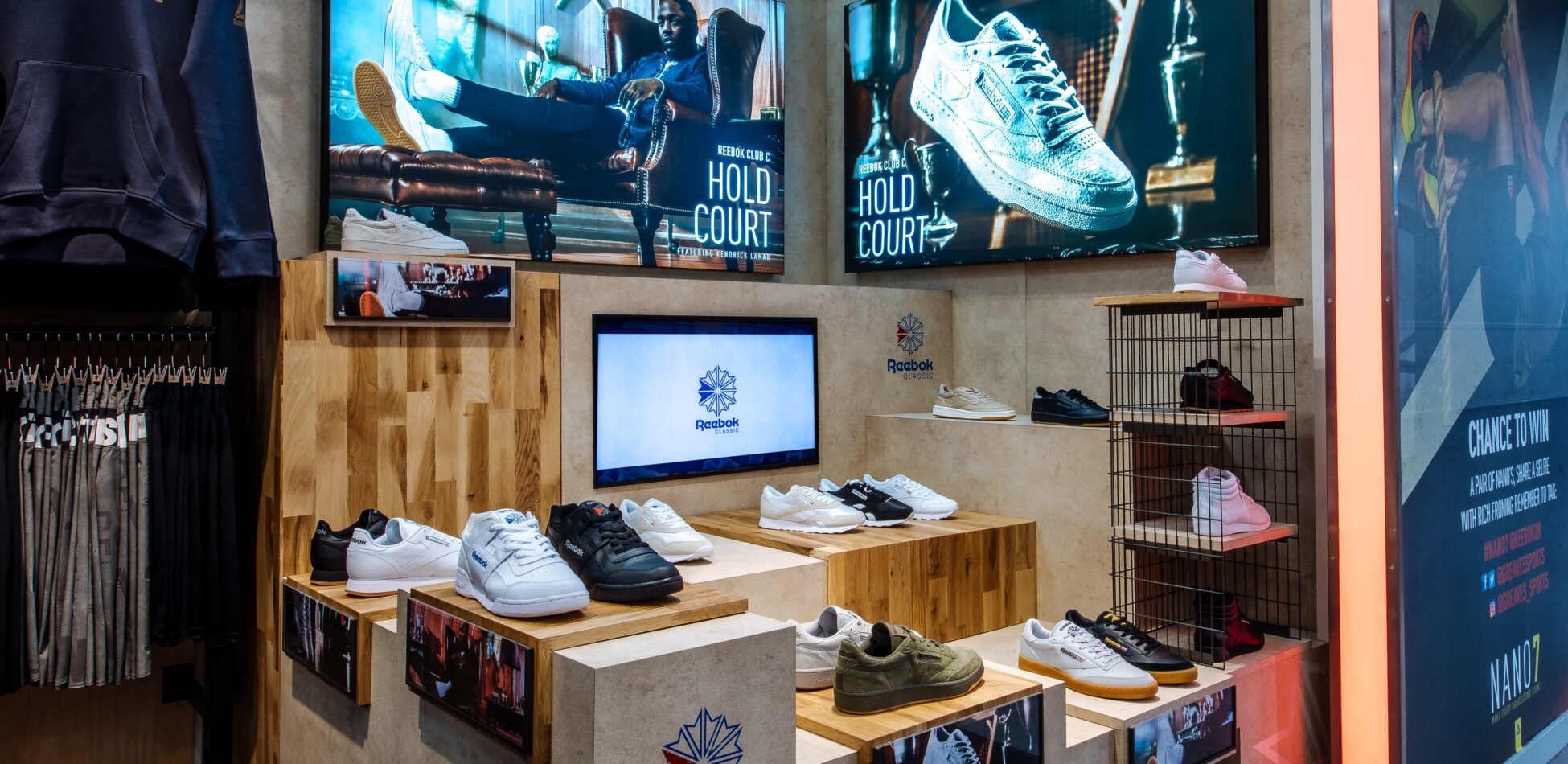 Reebok in Greaves, Glasgow