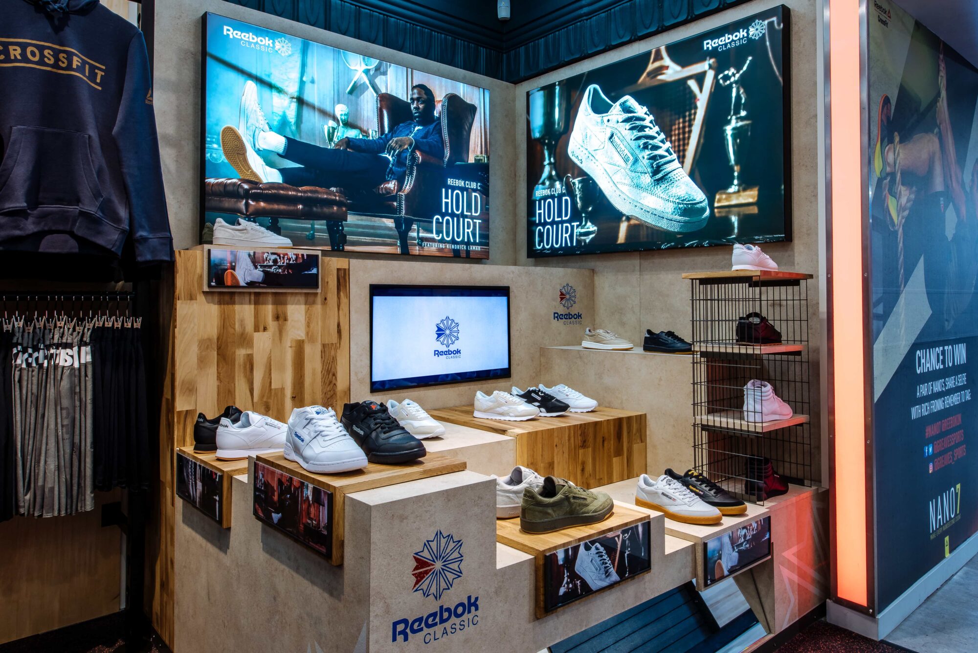 Reebok in Greaves, Glasgow