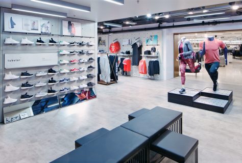 adidas store in Finland retail design