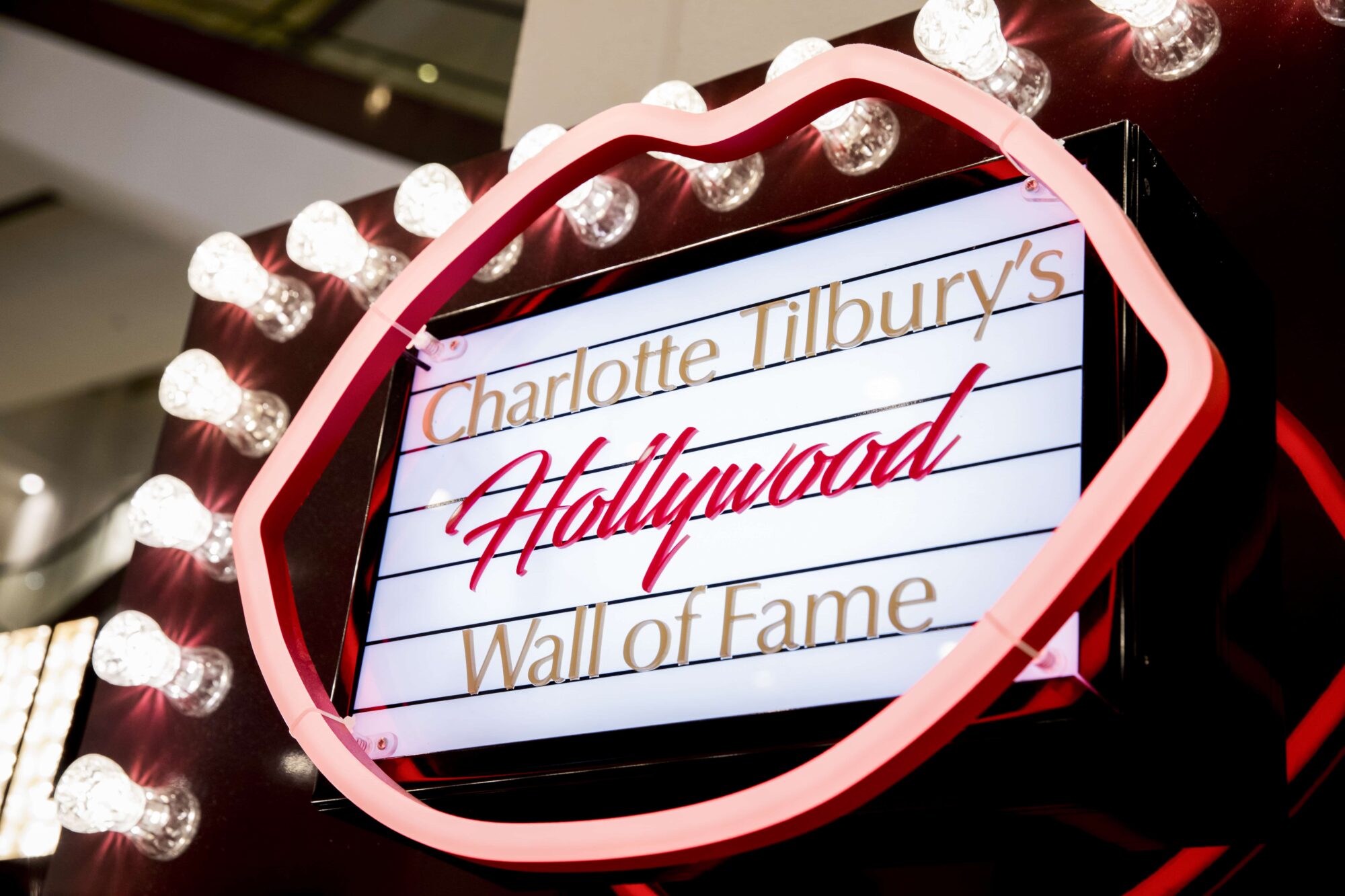 Charlotte Tilbury Hollywood Wall Of Fame Store Display