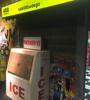 AWGE Bodega Packaged Ice Art piece