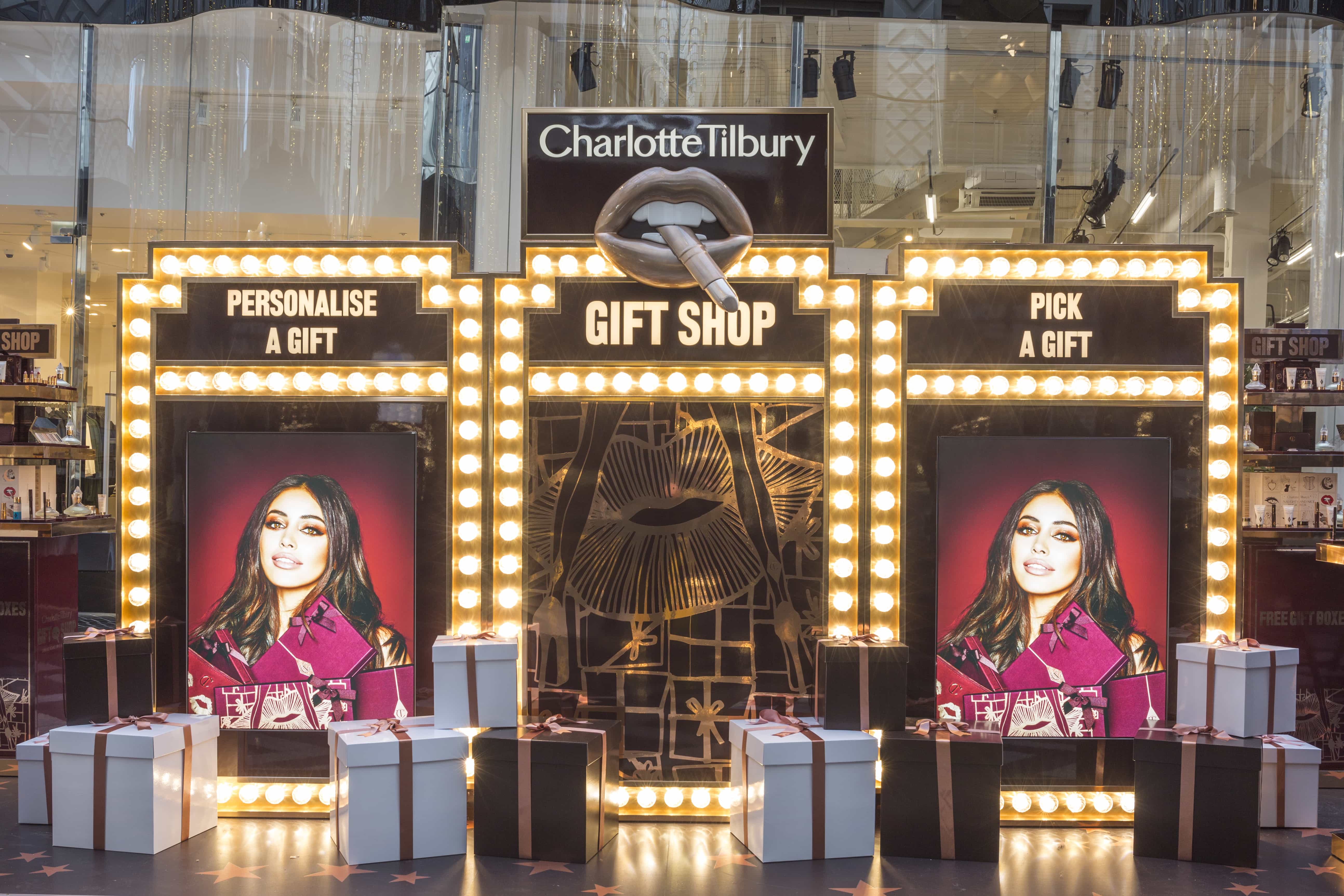 Charlotte Tilbury Gift Shop - Retail Design Display