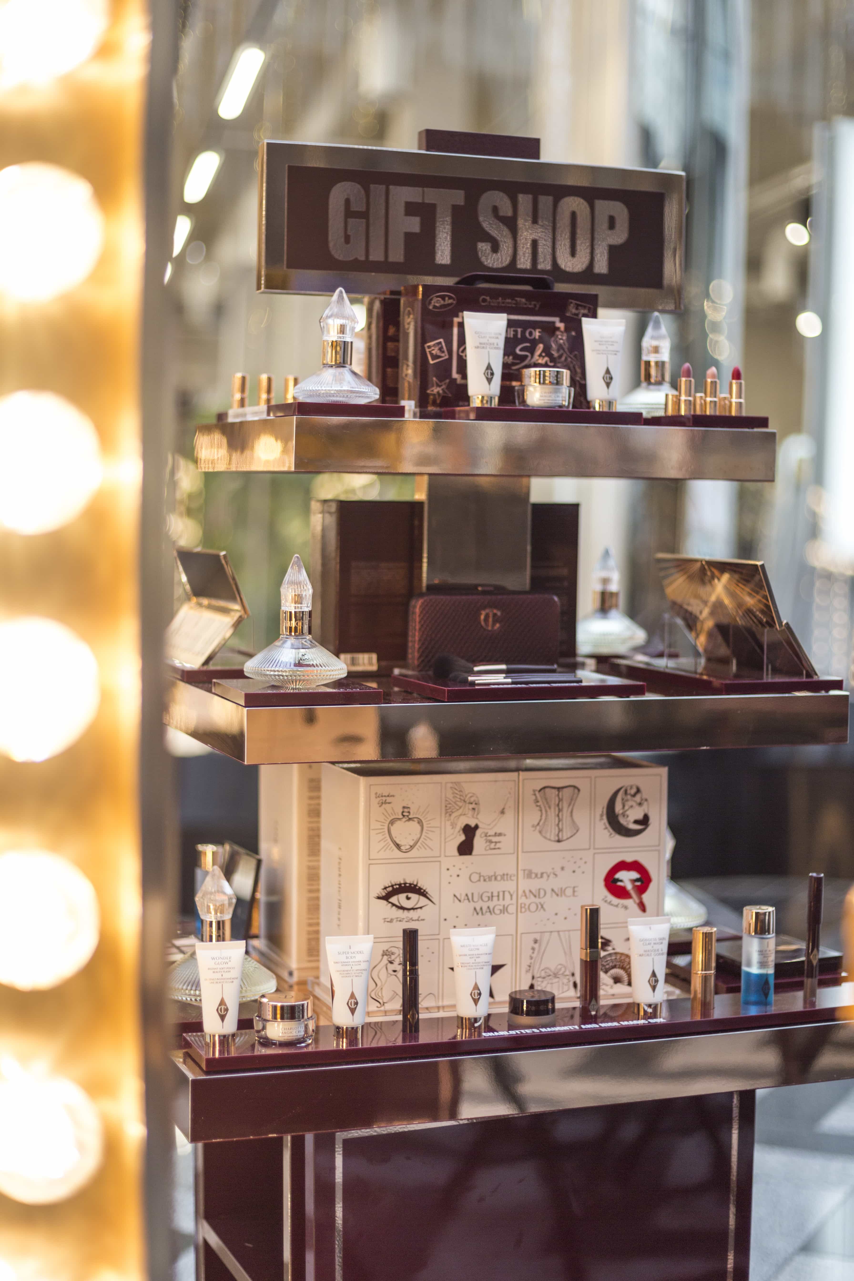 Charlotte Tilbury Gift Shop Retail Design