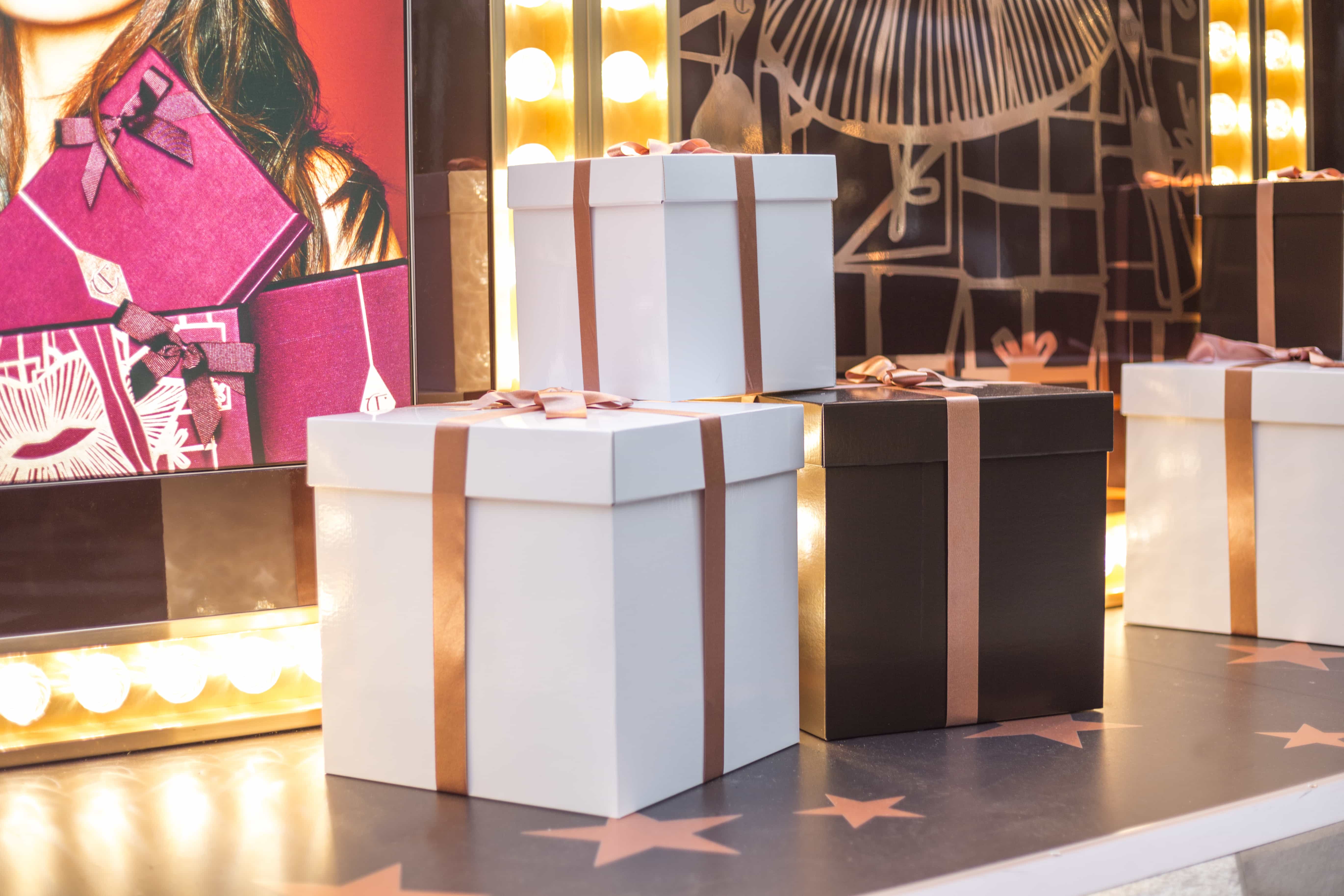 Charlotte Tilbury Gift Shop Store Design