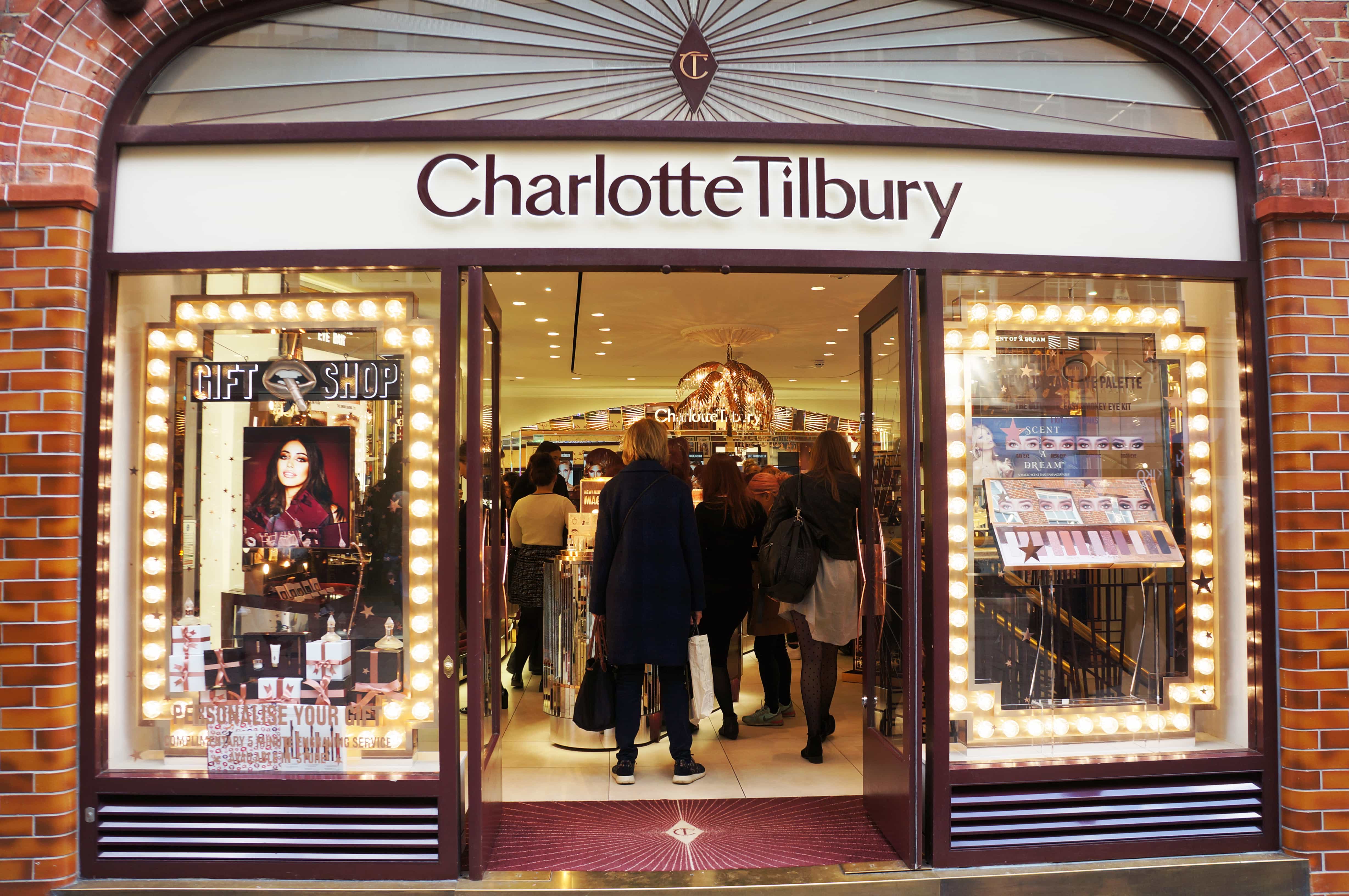 Charlotte Tilbury Window Display