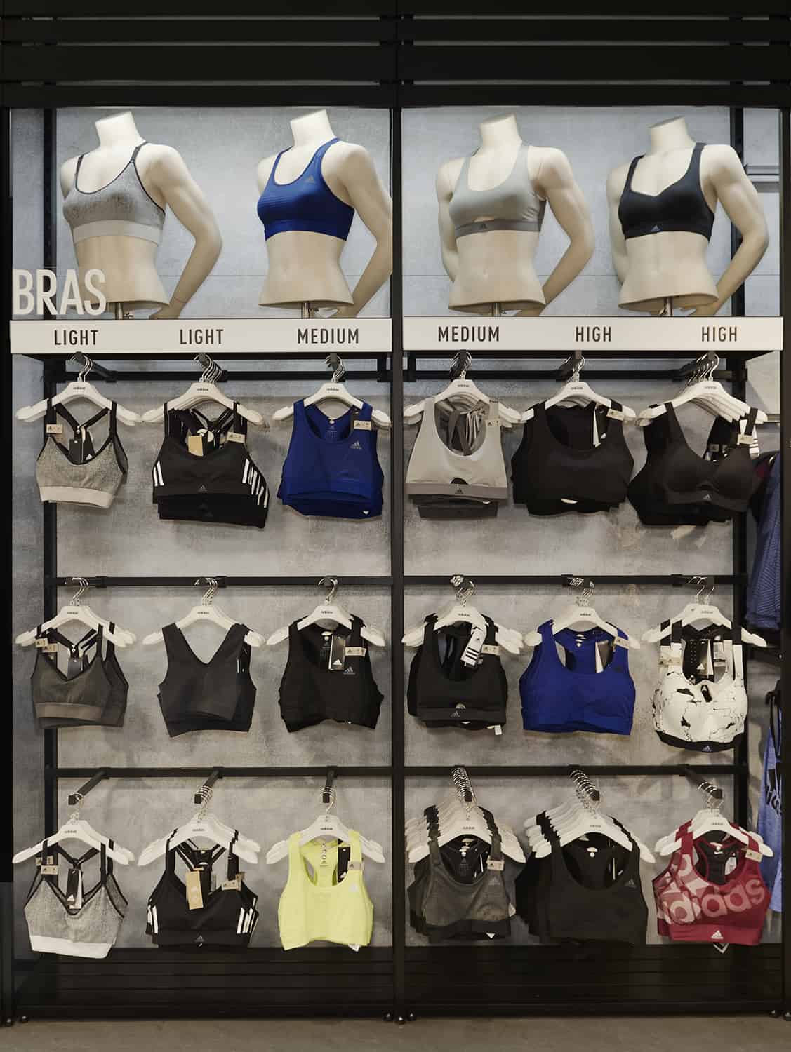 adidas woman's bras