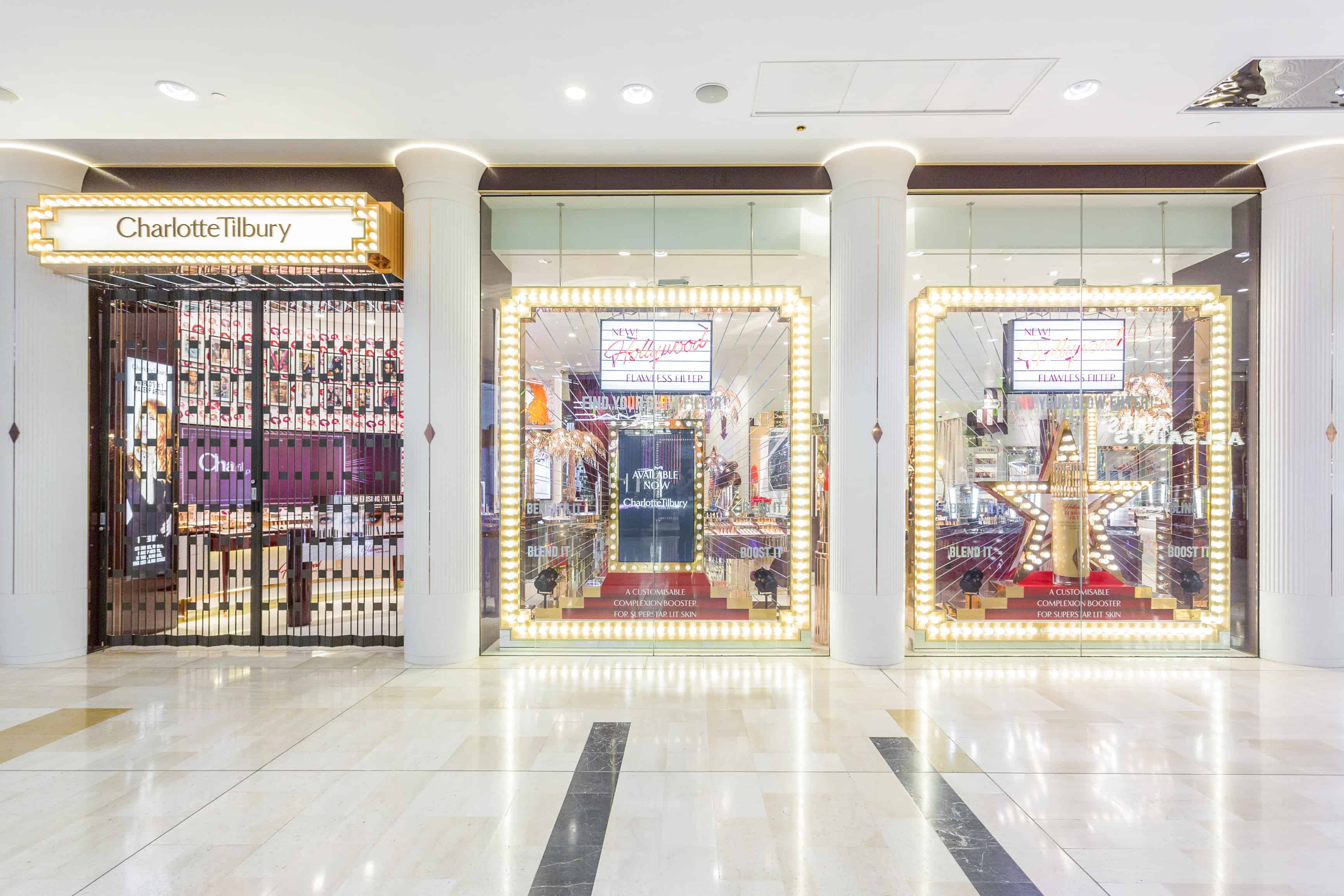 Charlotte Tilbury – Hollywood Flawless Window Design