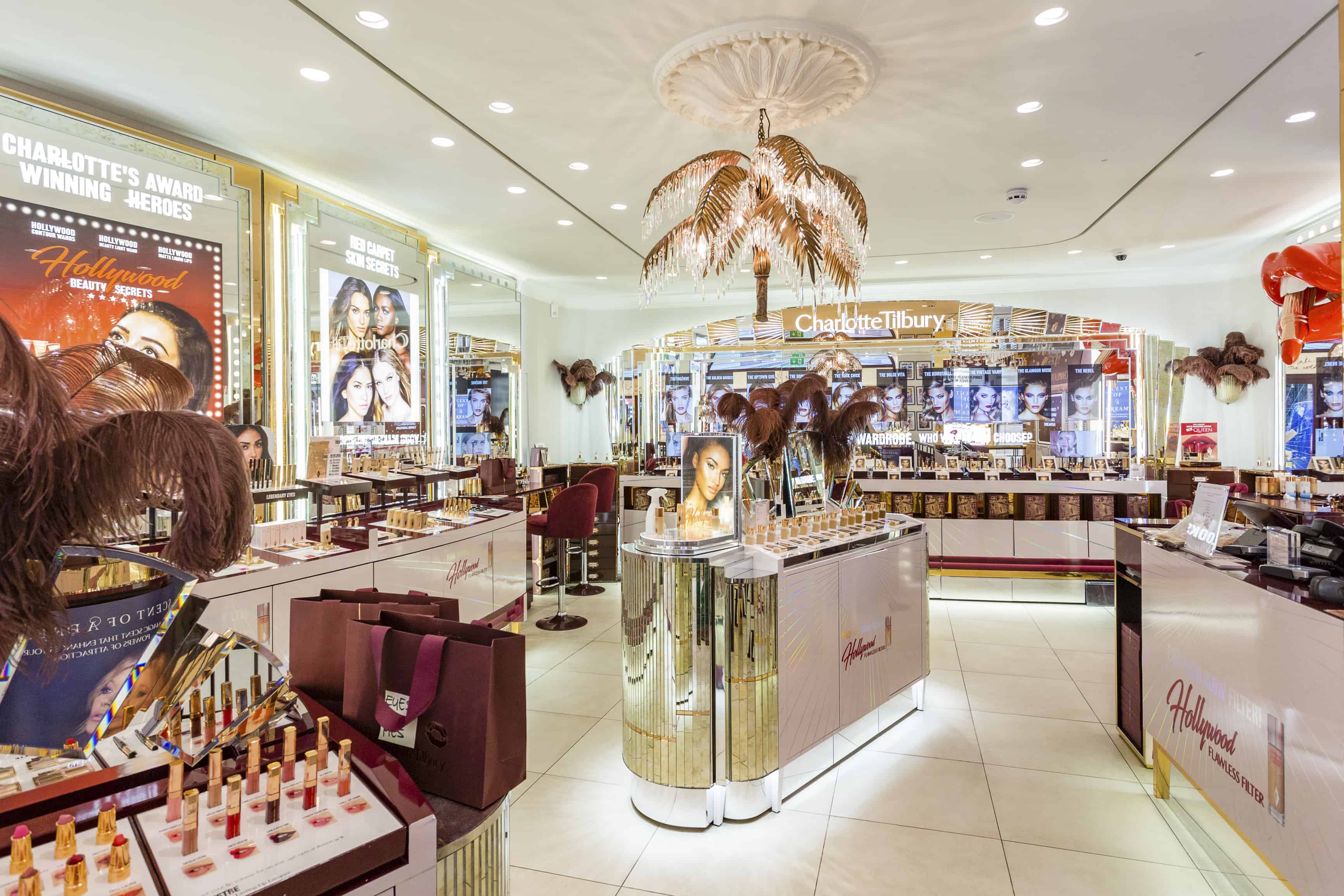 Charlotte Tilbury – Hollywood Flawless Filter Retail Design