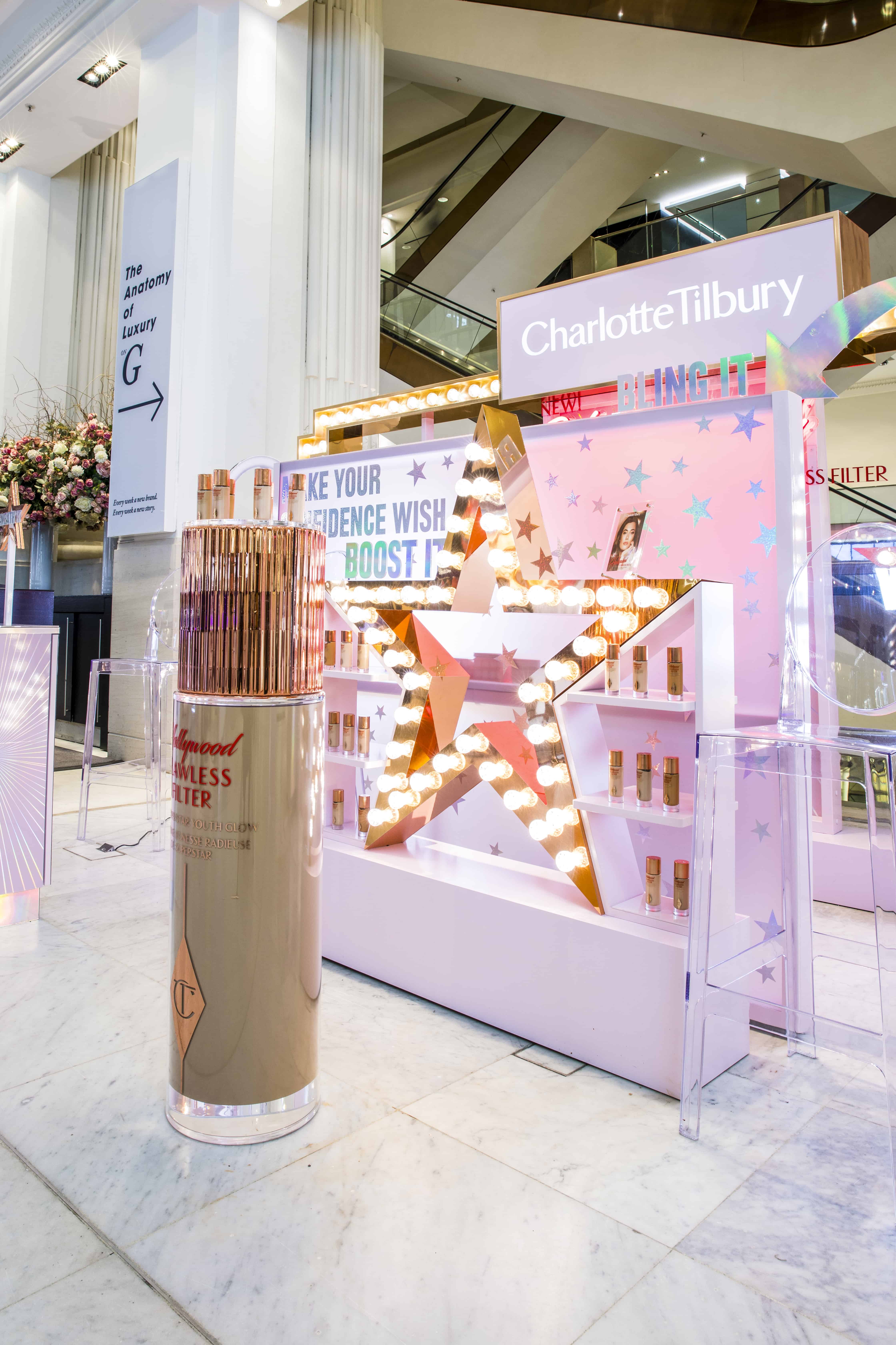 CHARLOTTE TILBURY - FLAWLESS FILTER LAUNCH - Store Design