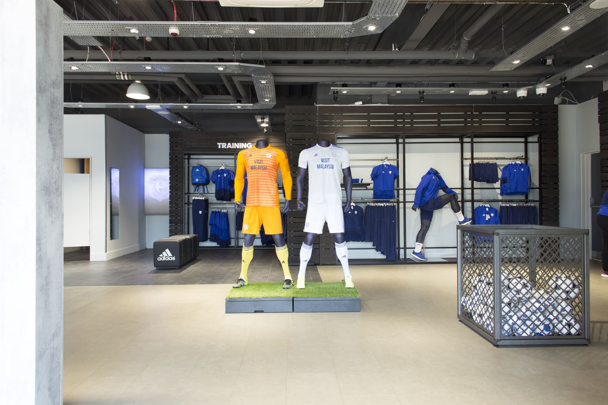 The Cardiff City Football Club Shop x -