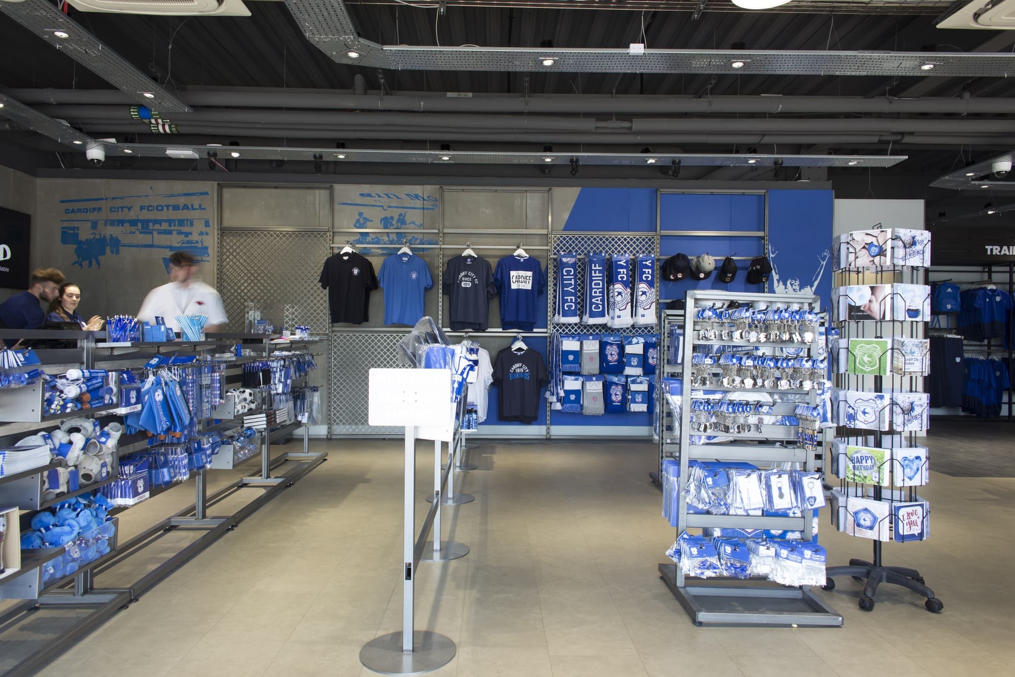 Cardiff City Football Club Shop - Floor Furnishings Limited