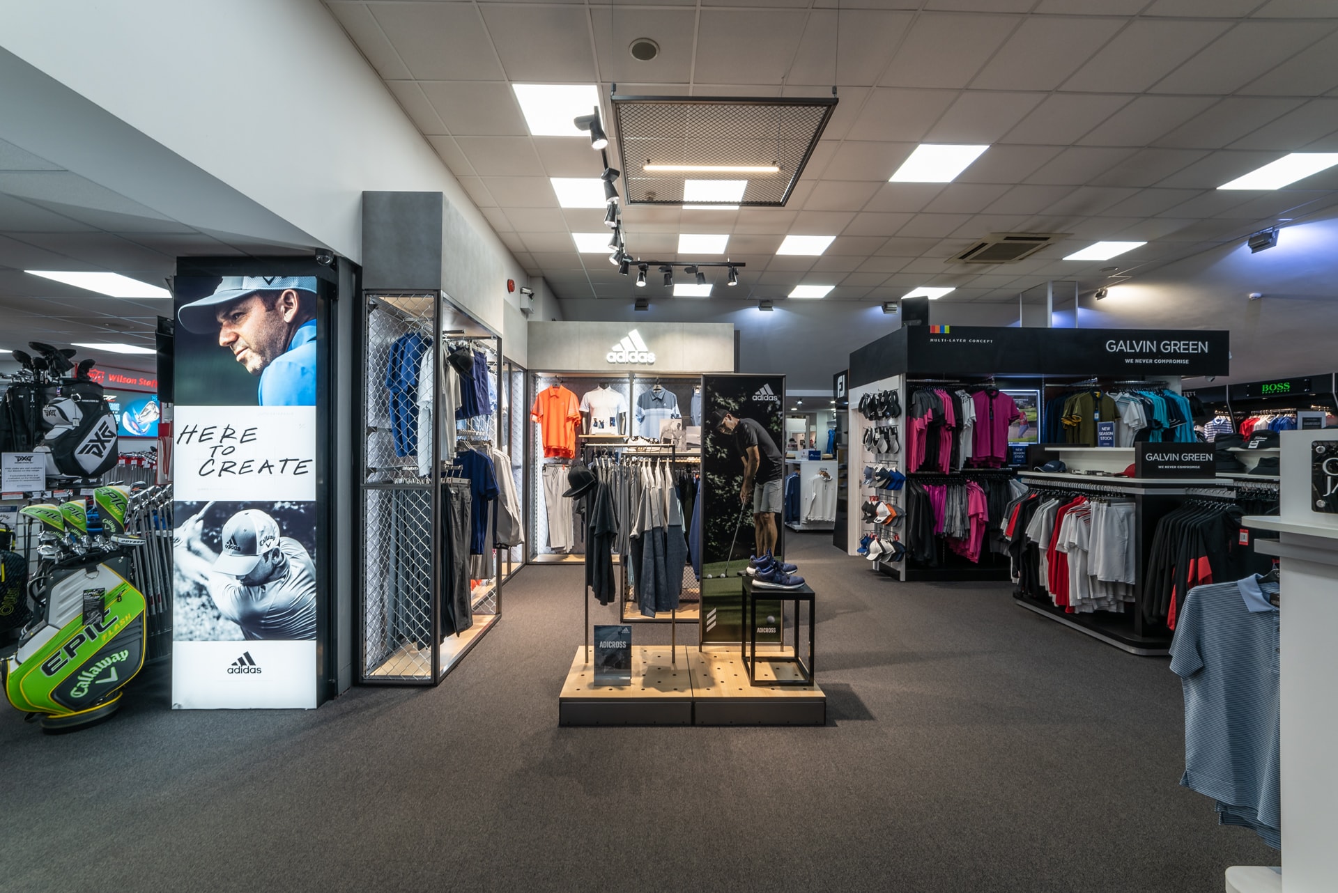 Adidas Golf Branded Space - Design4Retail\u200e