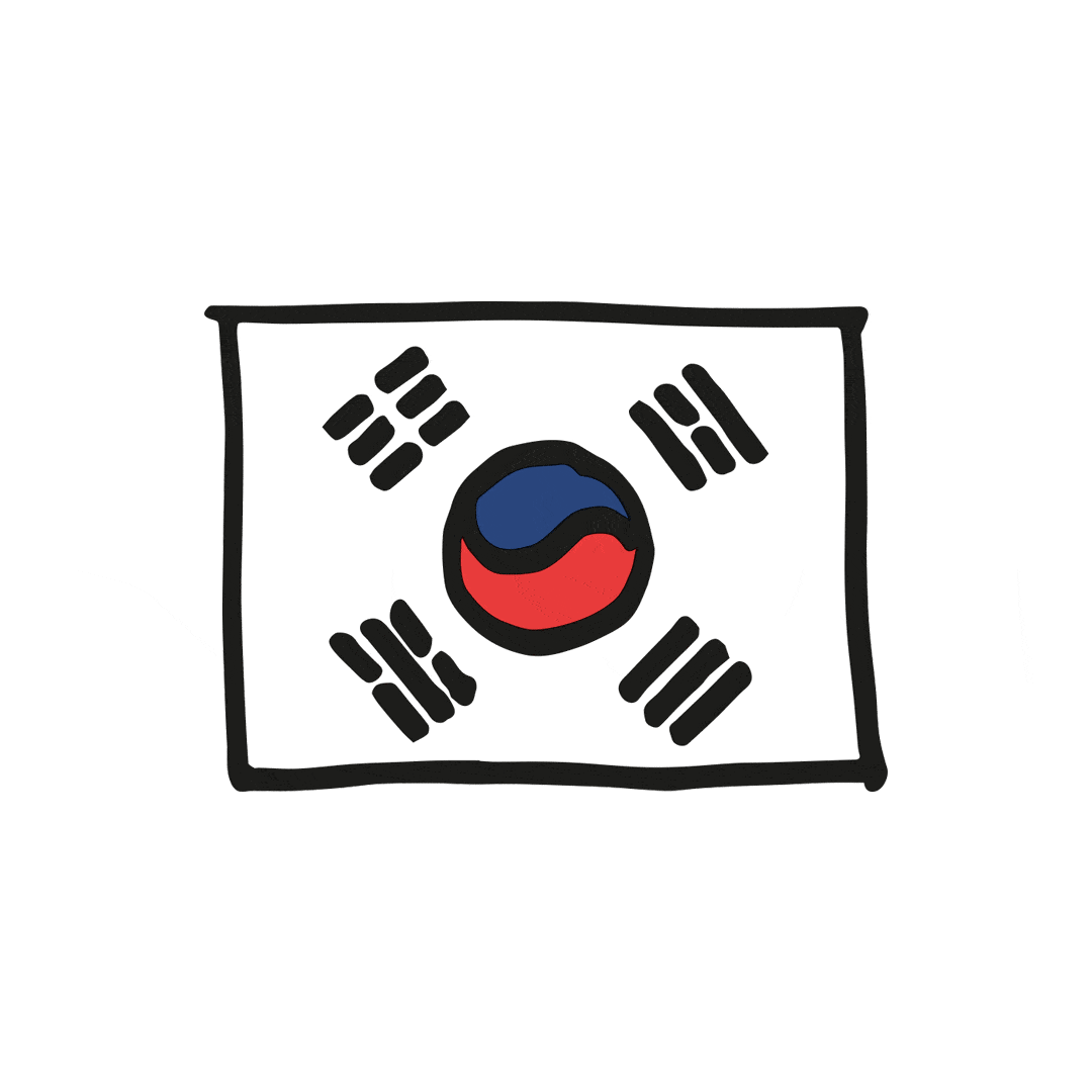 South Korea flag