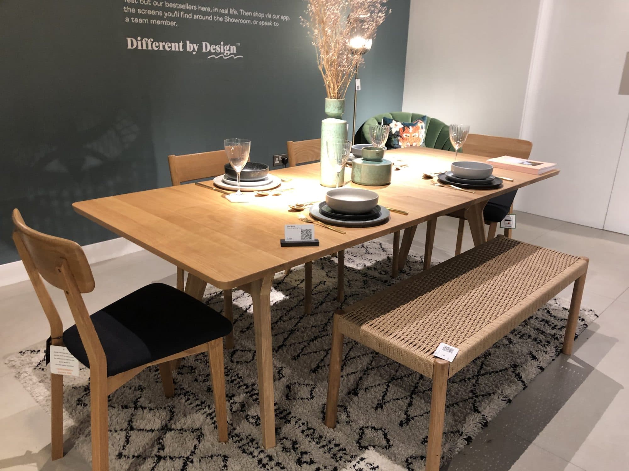 Interior design example of dinning room