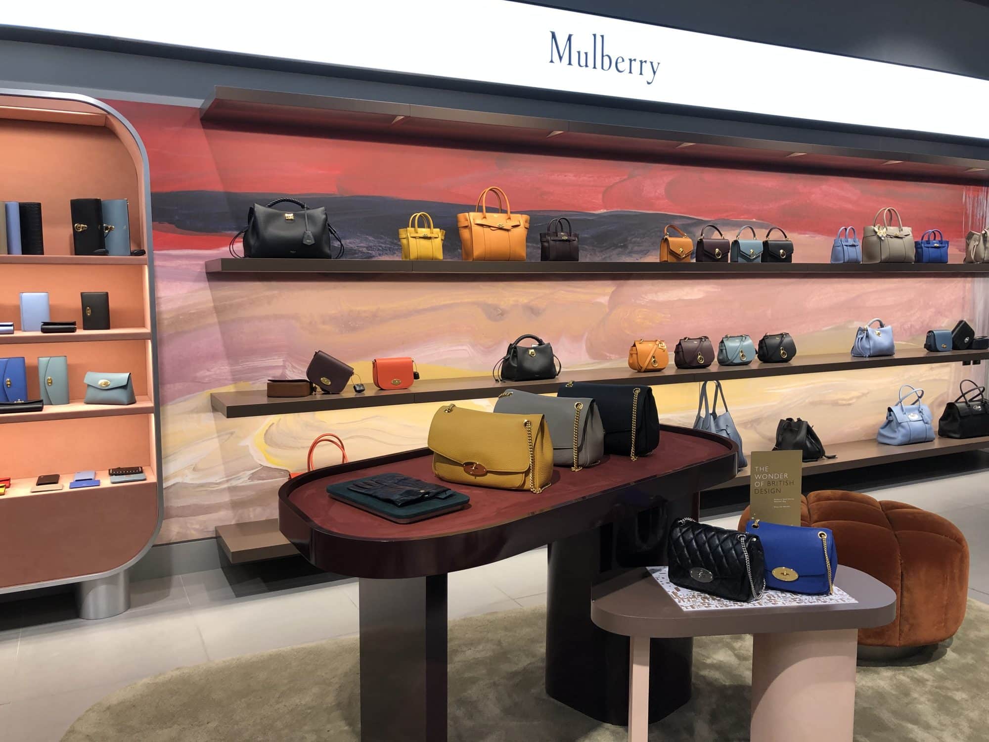 Mulberry branded space in birmingham