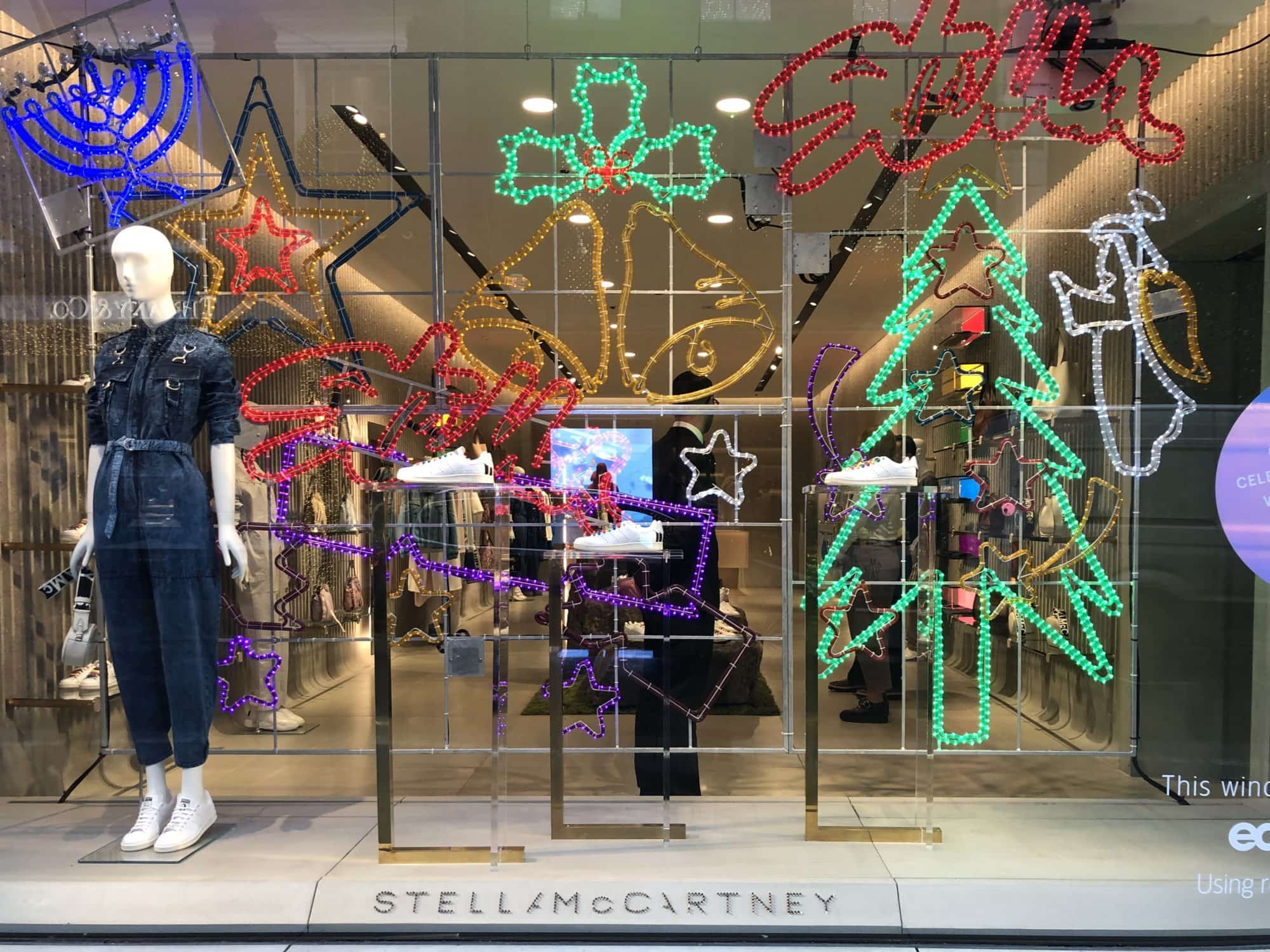 Stella Mccartney Window display