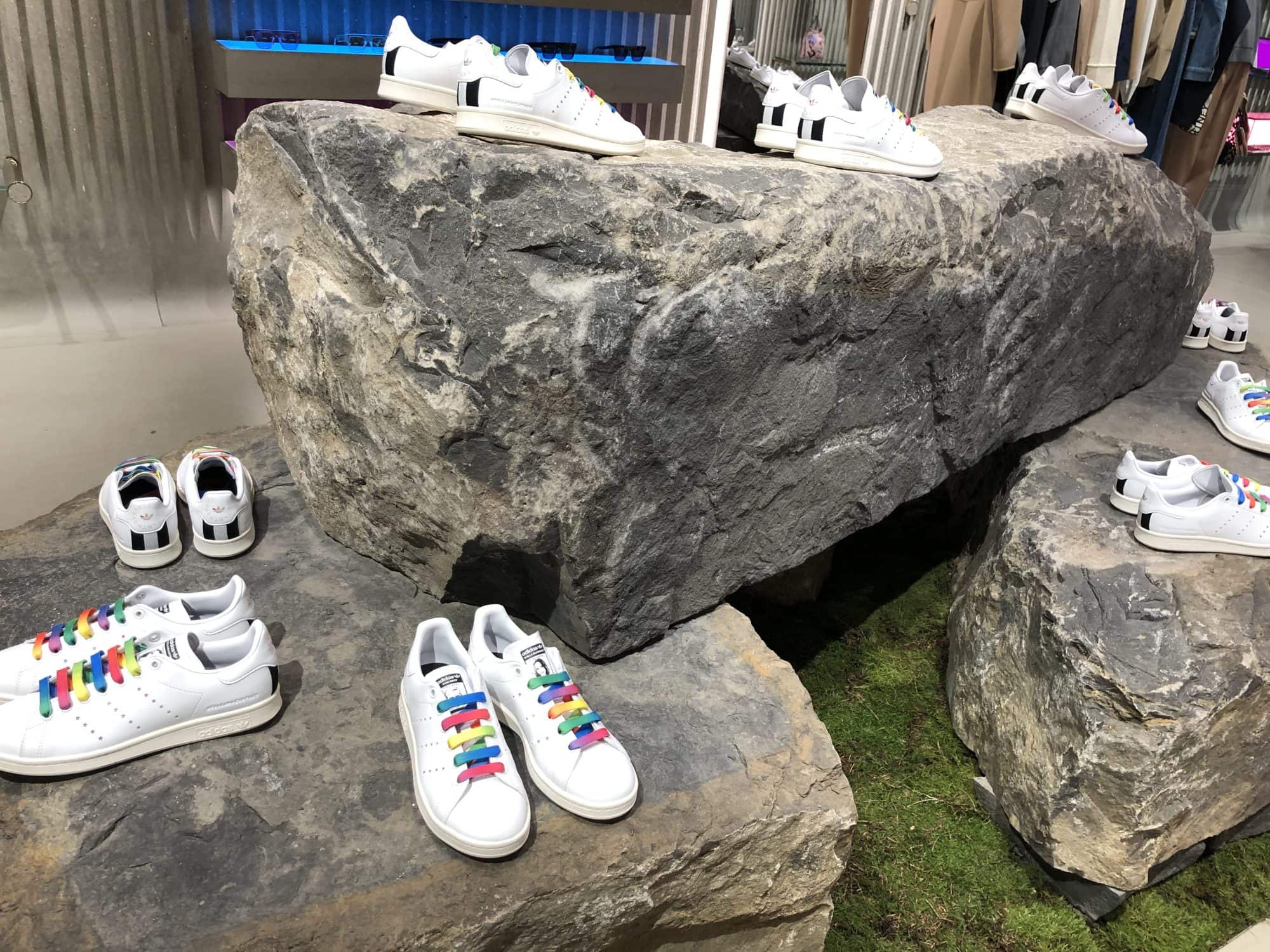 Visual Merchandising in Stella McCartney shop