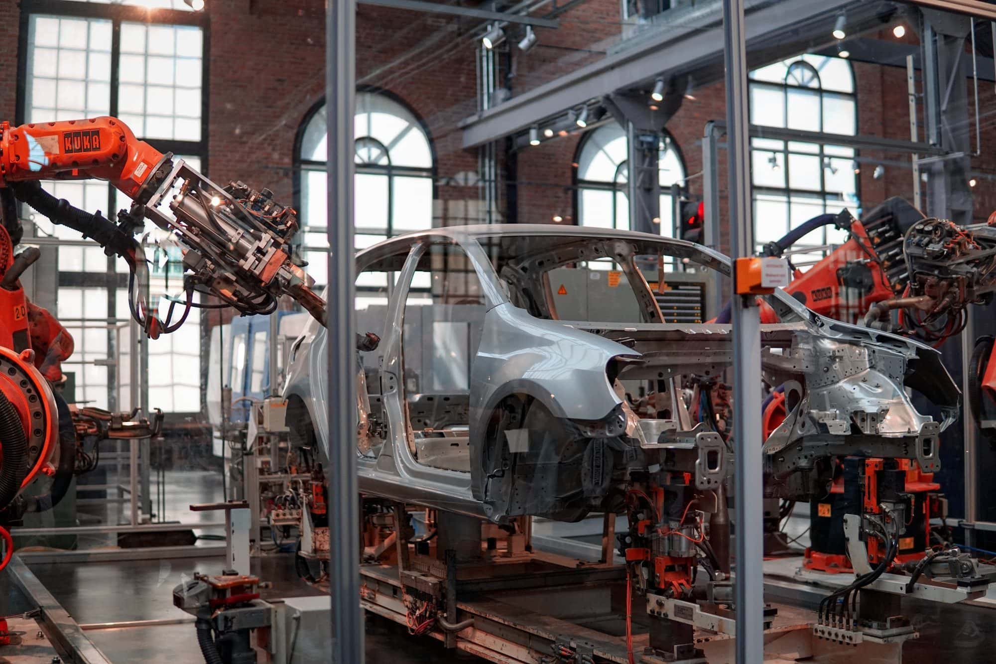 Car factory completing on-demand manufacturing