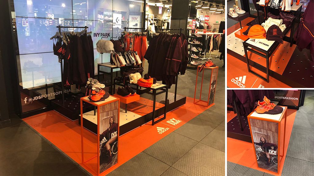 Adidas Ivy Park store design