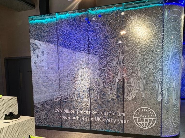 plastics display