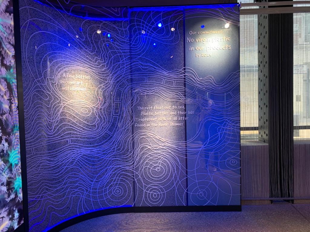 plastics display