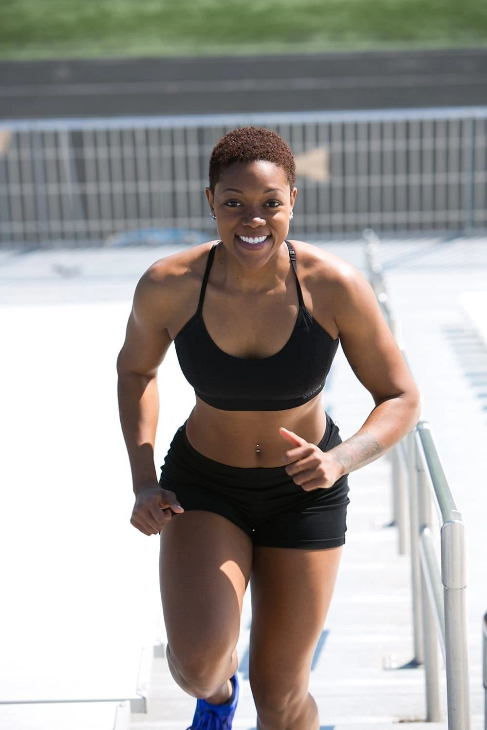 Woman exercising