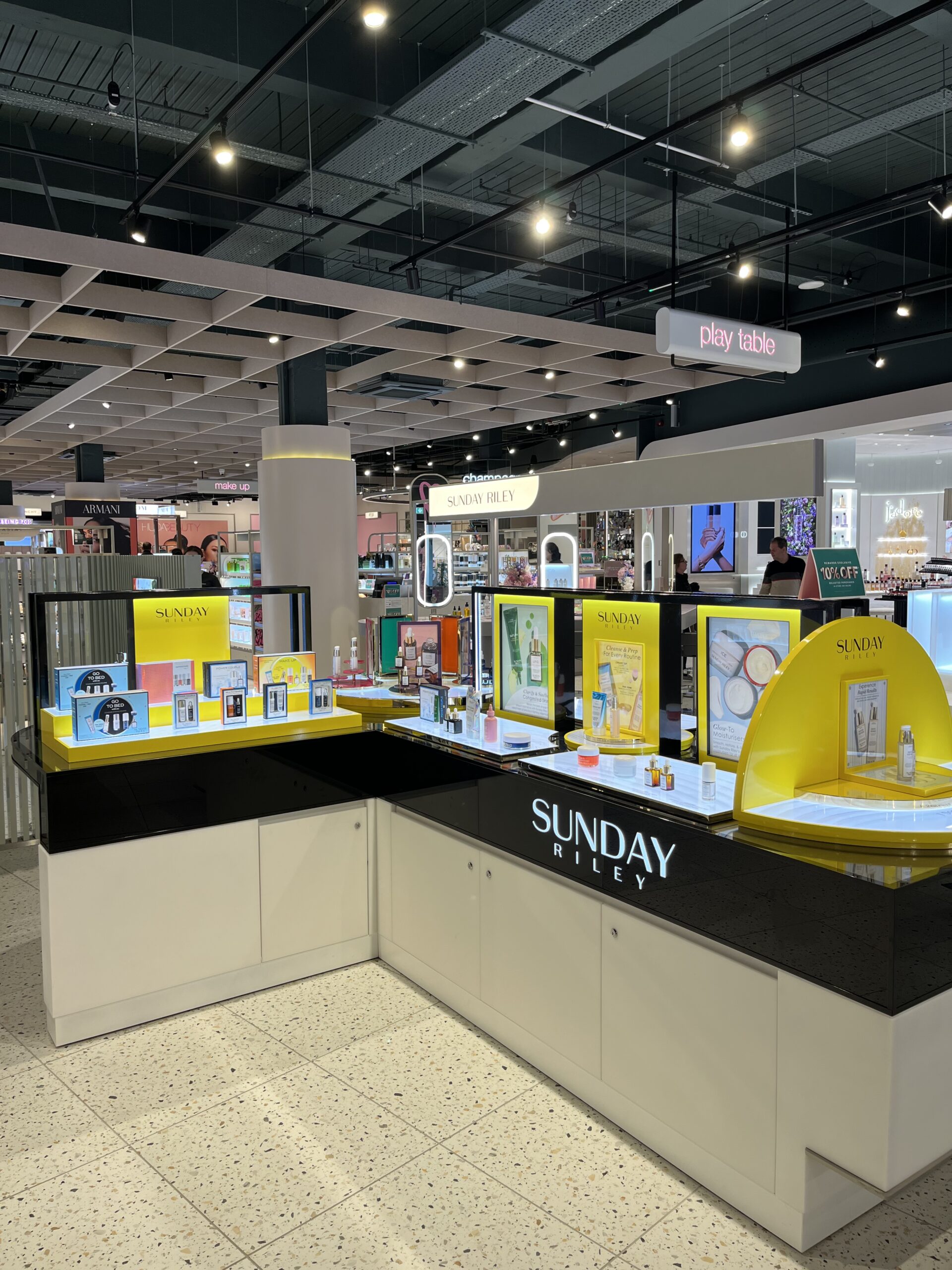 permanent and temporary shop-in-shops