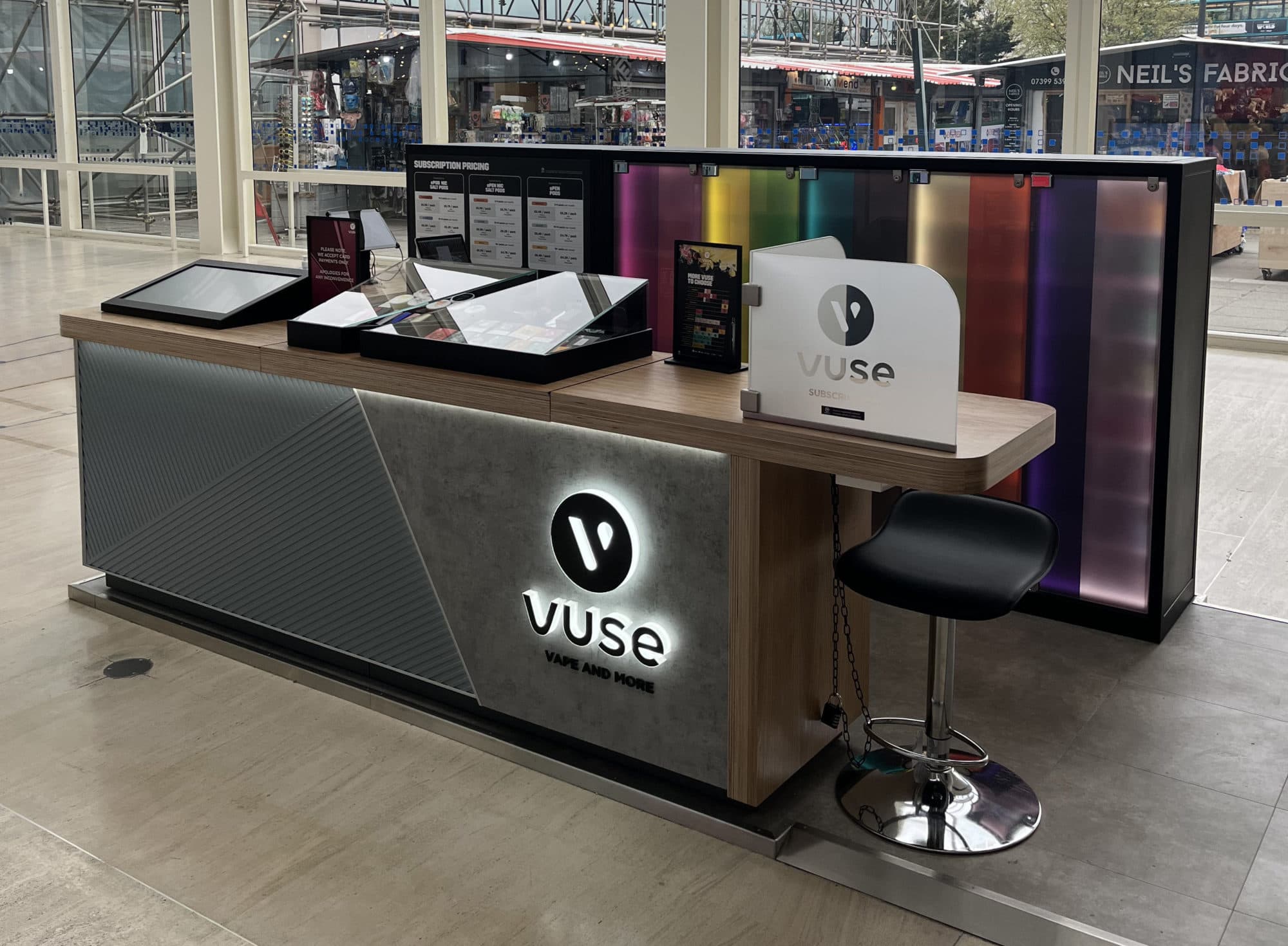 VUSE Kiosks Launch Design4Retail 