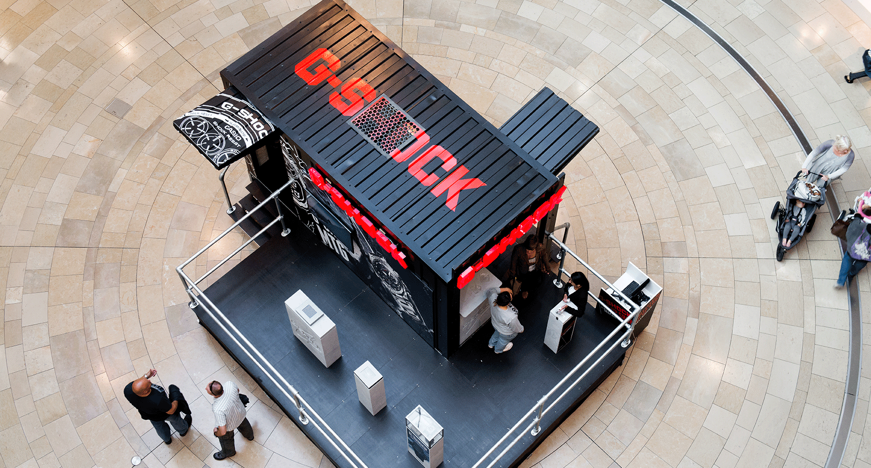 Casio G-Shock Travelling Pop-Up