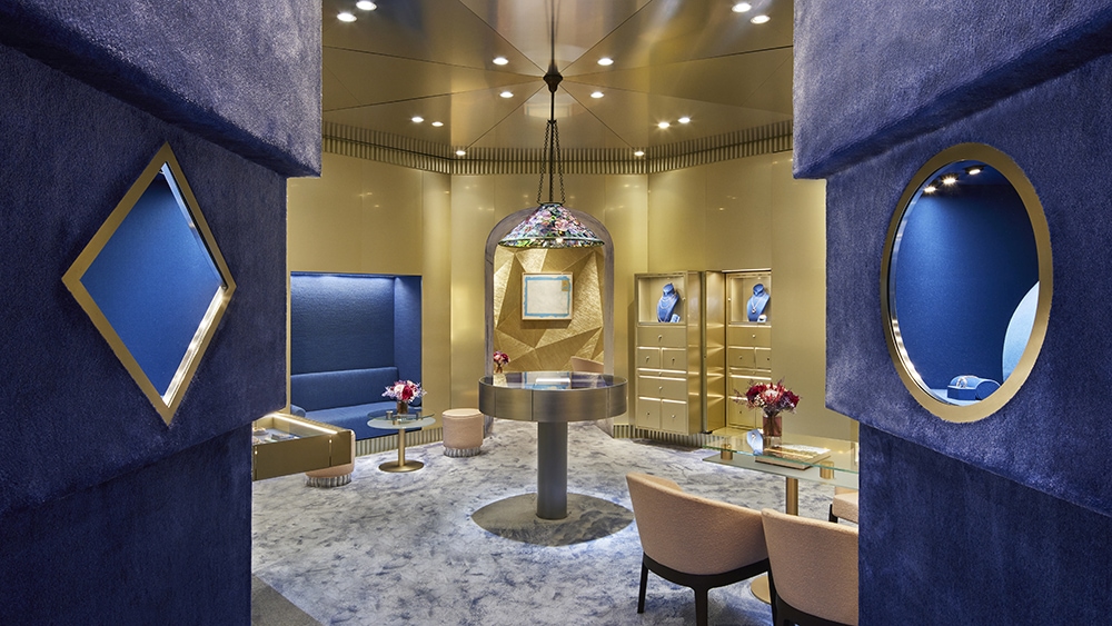 Tiffany &amp; Co’s pop-up shop design in Paris