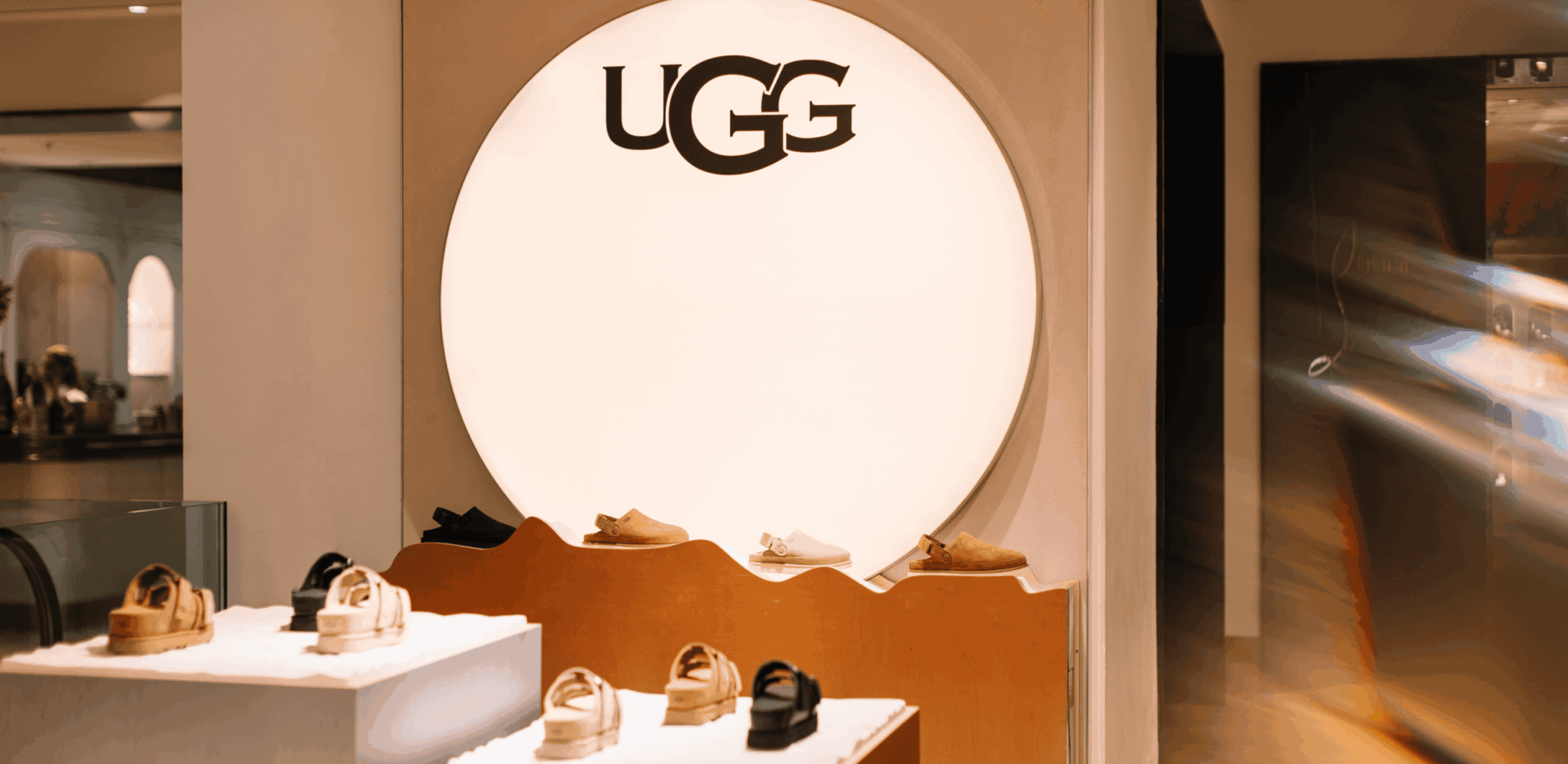 UGG Display - Standing out in Retail