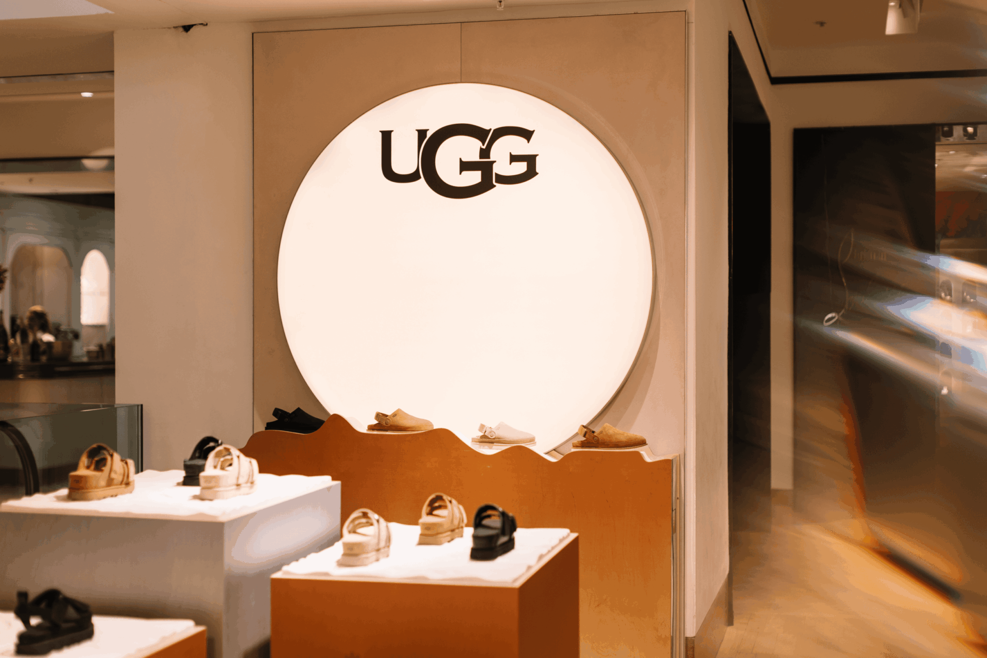 UGG Display - Standing out in Retail